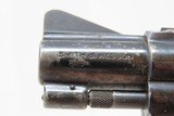 c1959 mfr. SMITH & WESSON Model 34 .22 LR DOUBLE ACTION Revolver 6-Shot C&R
S&W 2” 6-Shot .22 Long Rifle “Kit Gun” - 9 of 21