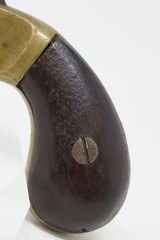 Antique AMERICAN STANDARD TOOL COMPANY “Hero” Brass Frame PERCUSSION Pistol - 3 of 17