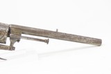1850s Antique BELGIAN Proofed Folding Trigger .30 Caliber PINFIRE Revolver
European DOUBLE ACTION Conceal & Carry Sidearm - 19 of 19