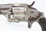 c1870s Early Antique MERWIN HULBERT .38 S&W Single Action Pocket Revolver5-Shot .38 Spur Trigger Revolver - 4 of 17