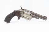 c1870s Early Antique MERWIN HULBERT .38 S&W Single Action Pocket Revolver5-Shot .38 Spur Trigger Revolver - 9 of 17