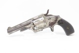 c1870s Early Antique MERWIN HULBERT .38 S&W Single Action Pocket Revolver5-Shot .38 Spur Trigger Revolver - 2 of 17