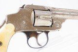LETTERED Antique SMITH & WESSON 3rd Model .38 S&W Safety Hammerless Revolver 5-Shot “LEMON SQUEEZER” Top Break with PEARL GRIPS! - 18 of 19