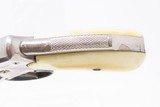 LETTERED Antique SMITH & WESSON 3rd Model .38 S&W Safety Hammerless Revolver 5-Shot “LEMON SQUEEZER” Top Break with PEARL GRIPS! - 7 of 19