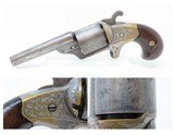 ENGRAVED Antique CIVIL WAR Era MOORE’S PATENT .32 Cal. Teat-Fire Revolver
Front Loading Revolver That Circumvented S&W’s Patents - 1 of 19