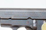 French PYRENEES UNIQUE 7.65mm Semi-Auto Self-Defense POCKET Pistol C&R WORLD WAR II Era “RUBY” Type Pistol - 7 of 18