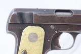French PYRENEES UNIQUE 7.65mm Semi-Auto Self-Defense POCKET Pistol C&R WORLD WAR II Era “RUBY” Type Pistol - 17 of 18
