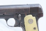 French PYRENEES UNIQUE 7.65mm Semi-Auto Self-Defense POCKET Pistol C&R WORLD WAR II Era “RUBY” Type Pistol - 4 of 18