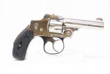 SMITH & WESSON 3rd Model .32 S&W SAFETY HAMMERLESS Six-Shot C&R Revolver Smith & Wesson’s “NEW DEPARTURE” w/NICKEL FINISH - 17 of 20