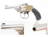 SMITH & WESSON 3rd Model .32 S&W SAFETY HAMMERLESS Six-Shot C&R Revolver Smith & Wesson’s “NEW DEPARTURE” w/NICKEL FINISH - 1 of 20