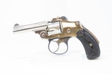 SMITH & WESSON 2nd Model .32 S&W Cal. Safety Hammerless C&R LEMON SQUEEZER
5-Shot Smith & Wesson “NEW DEPARTURE” Revolver - 2 of 19
