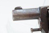 GERMAN PROOFED Folding Trigger Double Action 8mm SNUB NOSE Revolver C&R
19th Century Concealed Carry Gun - 5 of 18