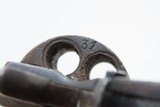 GERMAN PROOFED Folding Trigger Double Action 8mm SNUB NOSE Revolver C&R
19th Century Concealed Carry Gun - 14 of 18