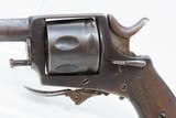 GERMAN PROOFED Folding Trigger Double Action 8mm SNUB NOSE Revolver C&R
19th Century Concealed Carry Gun - 4 of 18