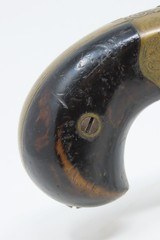 ENGRAVED Antique CIVIL WAR Era MOORE’S PATENT .32 Cal. Teat-Fire RevolverFront Loading Revolver That Circumvented S&W’s Patents - 16 of 18