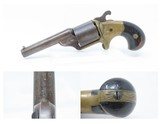 ENGRAVED Antique CIVIL WAR Era MOORE’S PATENT .32 Cal. Teat-Fire RevolverFront Loading Revolver That Circumvented S&W’s Patents - 1 of 18
