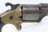 ENGRAVED Antique CIVIL WAR Era MOORE’S PATENT .32 Cal. Teat-Fire RevolverFront Loading Revolver That Circumvented S&W’s Patents - 17 of 18