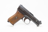 Pre-WWI GERMAN Mauser Model 1910 .25 ACP Semi-Automatic C&R POCKET PistolGerman Side Arm Chambered in 6.35mm Browning Auto - 18 of 21