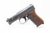 Pre-WWI GERMAN Mauser Model 1910 .25 ACP Semi-Automatic C&R POCKET PistolGerman Side Arm Chambered in 6.35mm Browning Auto - 2 of 21