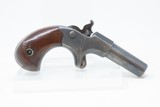 Antique REMINGTON-ELLIOT Vest Pocket .41 Cal. Single Shot DERINGER PistolSCARCE 1 of less than 10,000 “MISSISSIPPI” Deringers - 13 of 16