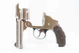 Antique SMITH & WESSON 2nd Model .38 S&W Safety Hammerless “LEMON SQUEEZER” 5-Shot S&W Top Break Revolver with NICKEL FINISH - 11 of 18