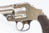 Antique SMITH & WESSON 2nd Model .38 S&W Safety Hammerless “LEMON SQUEEZER” 5-Shot S&W Top Break Revolver with NICKEL FINISH - 4 of 18