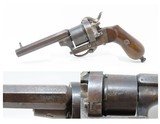 Antique MARUICE ARENDT Double Action Folding Trigger 7mm PINFIRE Revolver
SELF-DEFENSE Sidearm with WALNUT GRIPS! - 1 of 21