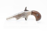 Antique ETHAN ALLEN Style .22 Caliber Rimfire Single Shot DERINGER Pistol
Very Small SELF-DEFENSE Pocket Pistol - 2 of 17