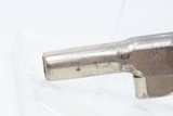 Antique ETHAN ALLEN Style .22 Caliber Rimfire Single Shot DERINGER Pistol
Very Small SELF-DEFENSE Pocket Pistol - 5 of 17