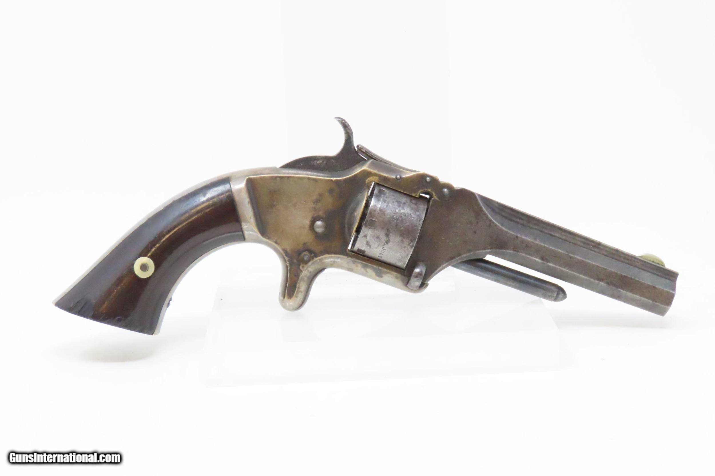 Antique CIVIL WAR SMITH & WESSON No. 1 Second Issue Spur Trigger ...