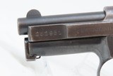 Pre-WWI GERMAN Mauser Model 1910 .25 ACP Semi-Automatic C&R POCKET Pistol German Side Arm Chambered in 6.35mm Browning Auto - 5 of 21