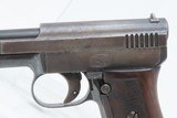 Pre-WWI GERMAN Mauser Model 1910 .25 ACP Semi-Automatic C&R POCKET Pistol German Side Arm Chambered in 6.35mm Browning Auto - 4 of 21