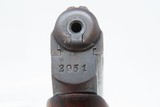 Pre-WWI GERMAN Mauser Model 1910 .25 ACP Semi-Automatic C&R POCKET Pistol German Side Arm Chambered in 6.35mm Browning Auto - 10 of 21