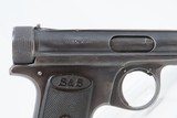 WORLD WAR I Era German J.P. SAUER & SOHN Model 1913 Semi-Automatic PISTOLChambered in 7.65mm Browning with HOLSTER - 19 of 20