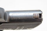 Austrian STEYR PIEPER Model 1909 .25 ACP Caliber SEMI-AUTOMATIC Pistol C&RMade circa the 1920s in Austria with HOLSTER - 9 of 19