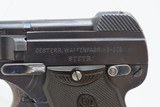Austrian STEYR PIEPER Model 1909 .25 ACP Caliber SEMI-AUTOMATIC Pistol C&RMade circa the 1920s in Austria with HOLSTER - 6 of 19