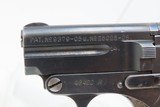 Austrian STEYR PIEPER Model 1909 .25 ACP Caliber SEMI-AUTOMATIC Pistol C&RMade circa the 1920s in Austria with HOLSTER - 7 of 19