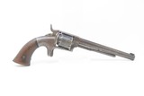 Scarce CIVIL WAR-Era Antique BACON Mfg. Co. .38 Caliber NAVY MODEL Revolver 1 of 150 Manufactured Variant of the FIRST TYPE Revolver - 15 of 18