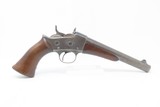 SCARCE Antique U.S. REMINGTON Model 1871 .50 Cal. CF ROLLING BLOCK Pistol
1 of an Estimated 6,000 Manufactured - 14 of 18