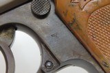 EAGLE/C Police Marked WORLD WAR 2 Nazi German WALTHER Model PPK Pistol C&RPistol Made Circa 1945 in Zella-Mehlis - 16 of 16