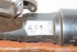 WORLD WAR II Italian BRESCIA ARSENAL Model 1891 6.5mm C&R CAVALRY Carbine
MOSCHETTO per CAVALLERIA with INTEGRAL FOLDING BAYONET! - 14 of 23