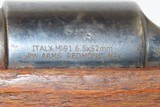 WORLD WAR II Italian BRESCIA ARSENAL Model 1891 6.5mm C&R CAVALRY Carbine
MOSCHETTO per CAVALLERIA with INTEGRAL FOLDING BAYONET! - 15 of 23
