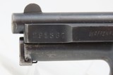 Pre-WWI GERMAN Mauser Model 1910 .25 ACP Semi-Automatic C&R POCKET Pistol German Side Arm Chambered in 6.35mm Browning Auto - 6 of 20