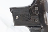 Belgian REUNIES DICTATOR .25 ACP Semi-Auto Self-Defense POCKET Pistol C&RManufactured in the 1910s for “CONCEAL and CARRY” - 15 of 17
