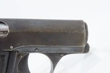 Belgian REUNIES DICTATOR .25 ACP Semi-Auto Self-Defense POCKET Pistol C&RManufactured in the 1910s for “CONCEAL and CARRY” - 17 of 17