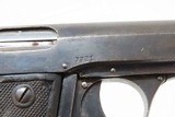 Belgian REUNIES DICTATOR .25 ACP Semi-Auto Self-Defense POCKET Pistol C&RManufactured in the 1910s for “CONCEAL and CARRY” - 13 of 17