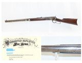 1st Year LETTERED Antique WINCHESTER Model 1886 Lever Action .40-82 Rifle
FIRST YEAR PRODUCTION Repeater Manufactured in 1886 - 1 of 22