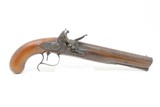 Late-1700s IRISH Antique Wm. RUMBOLD of DUBLIN FLINTLOCK .63 Caliber PistolLarge Martial Pistol Made in Dublin, Ireland!