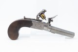 Antique J. & W. RICHARDS Flintlock .43 Cal BOXLOCK Pistol w/ TINDER LIGHTER Early-19th Century Set of Flintlocks - 10 of 25