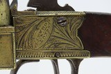 Antique J. & W. RICHARDS Flintlock .43 Cal BOXLOCK Pistol w/ TINDER LIGHTER Early-19th Century Set of Flintlocks - 4 of 25